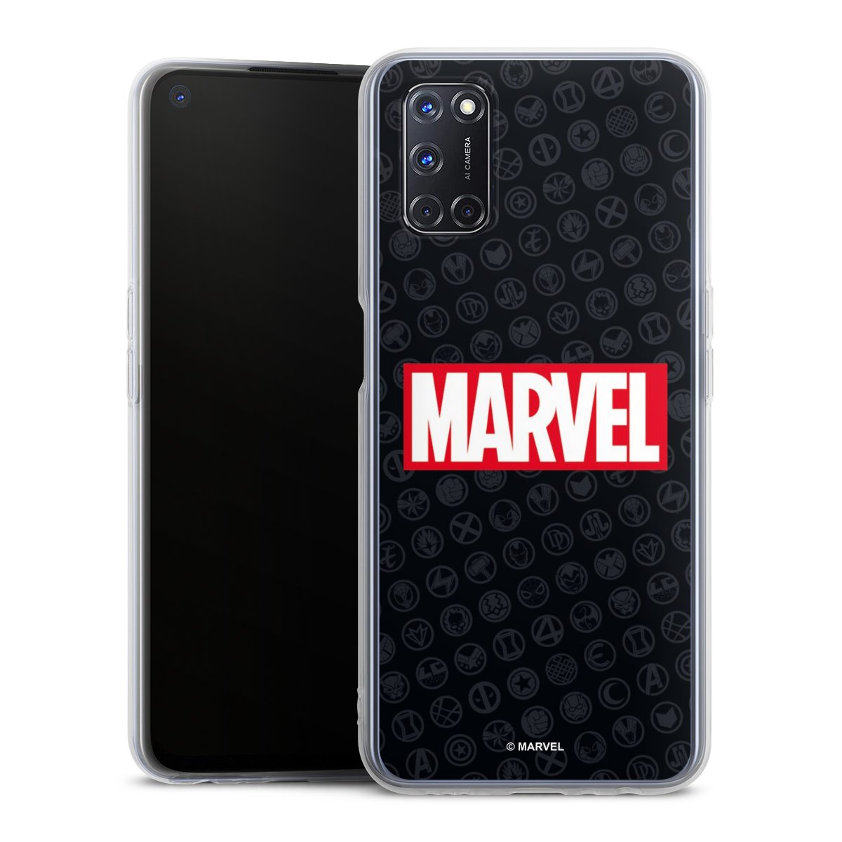 Marvel Logo Black Red 