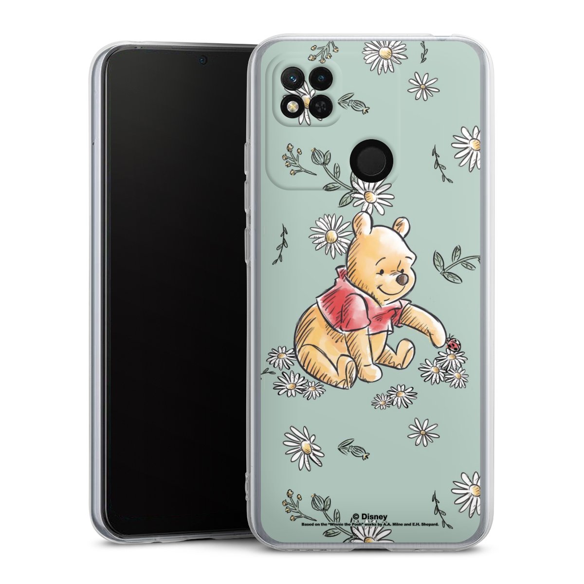 Winnie Puuh Gänseblümchen und Käfer Liebe