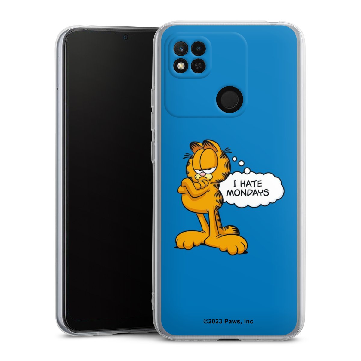 Garfield Je déteste les lundis Bleu