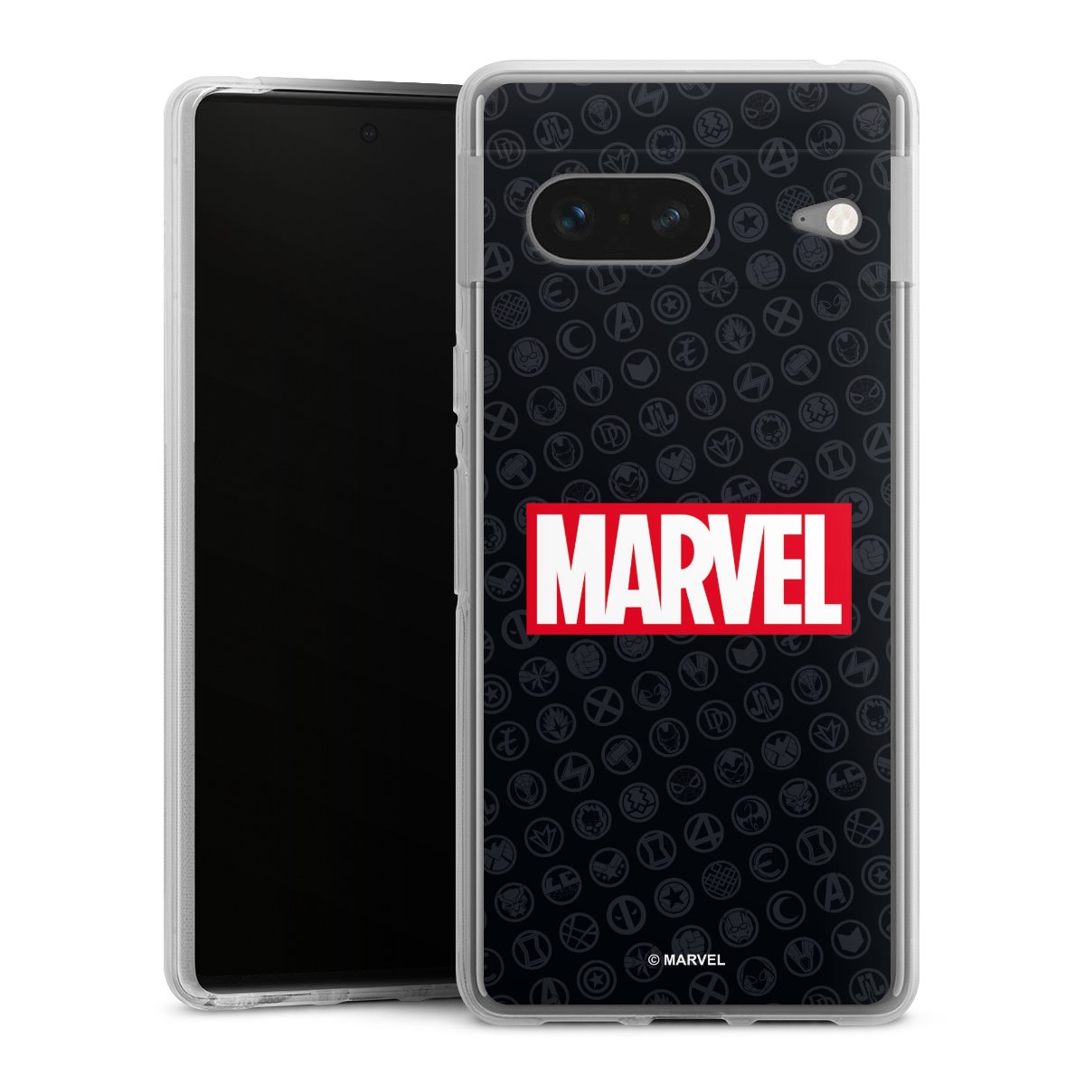 Marvel Logo Black Red 