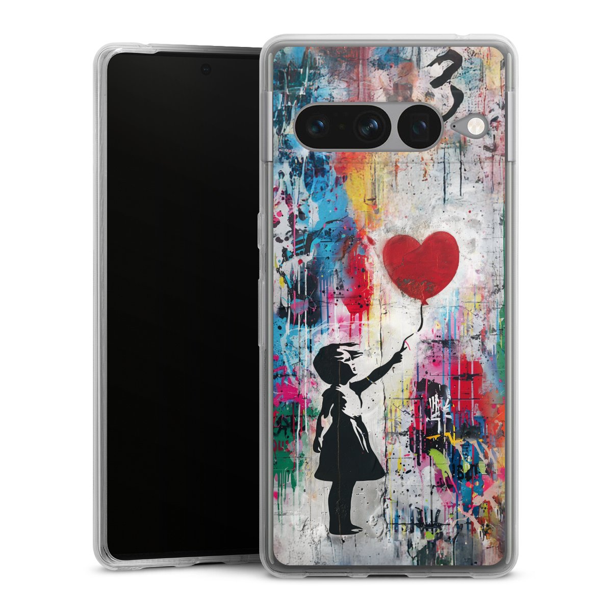 Balloon Girl Colorful