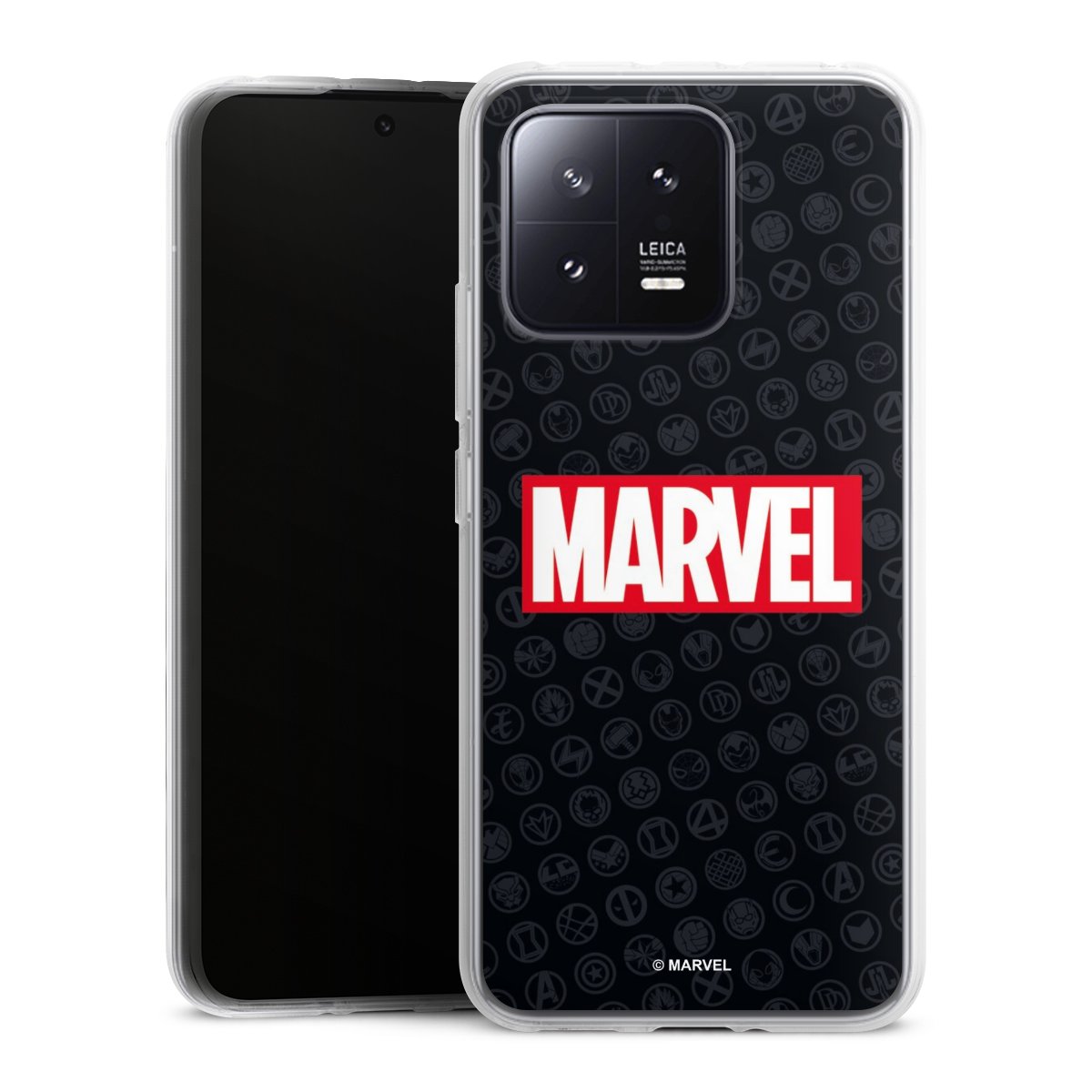 Marvel Logo Black Red 