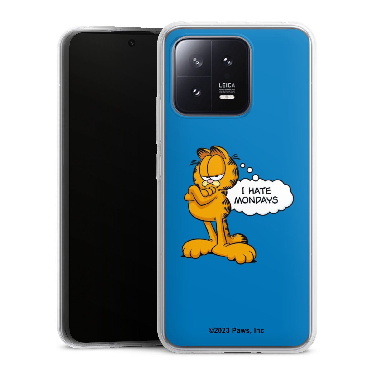 Garfield Je déteste les lundis Bleu