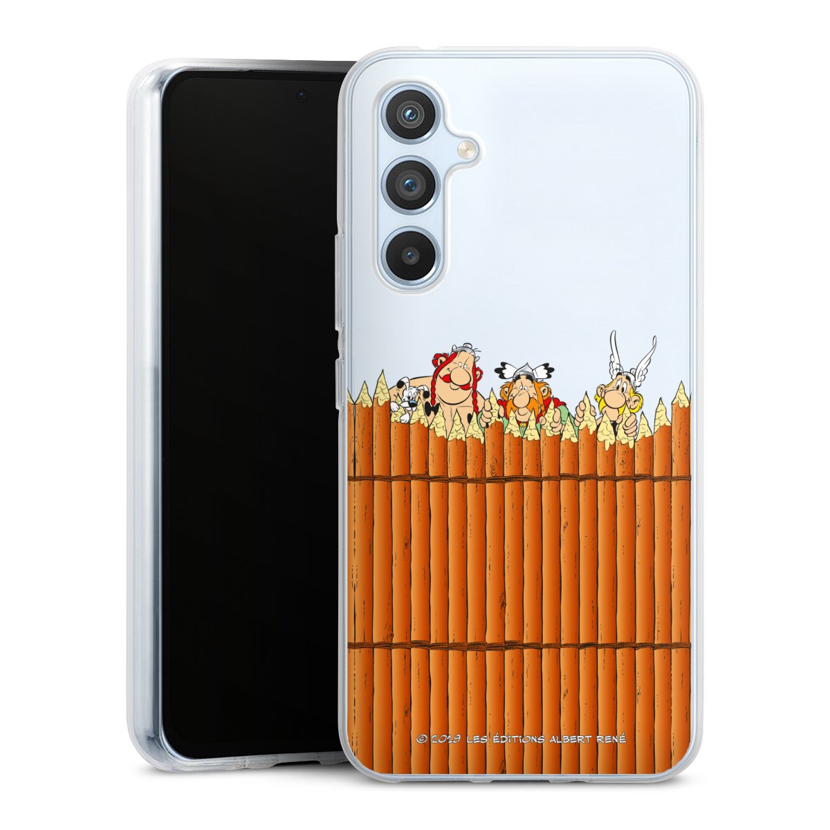 Gaulois Derrière Palissade Transparent