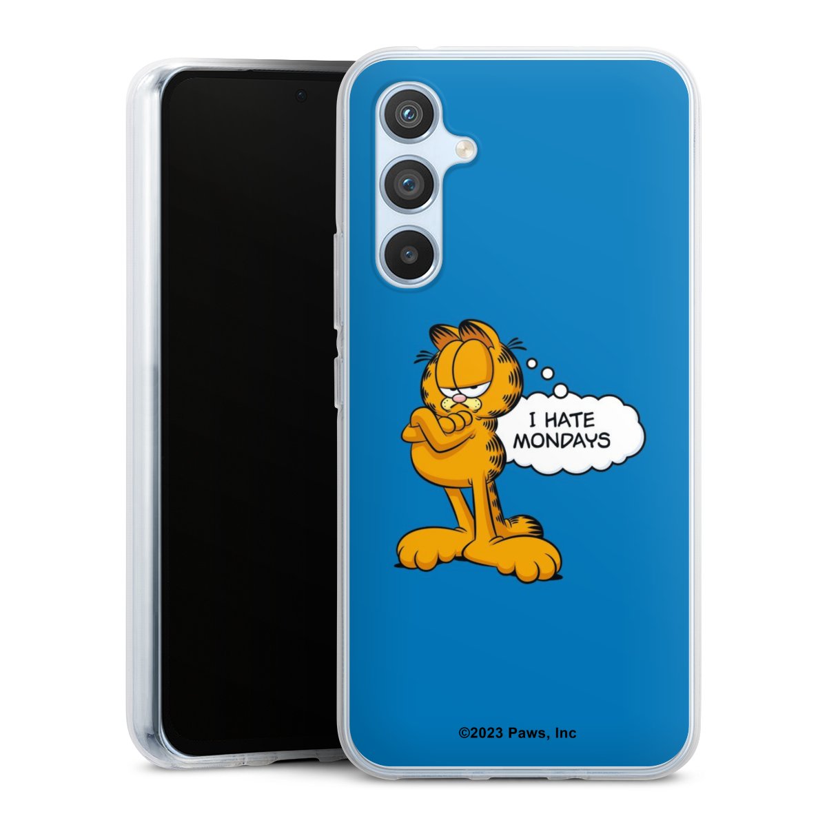 Garfield Ik haat maandagen blauw