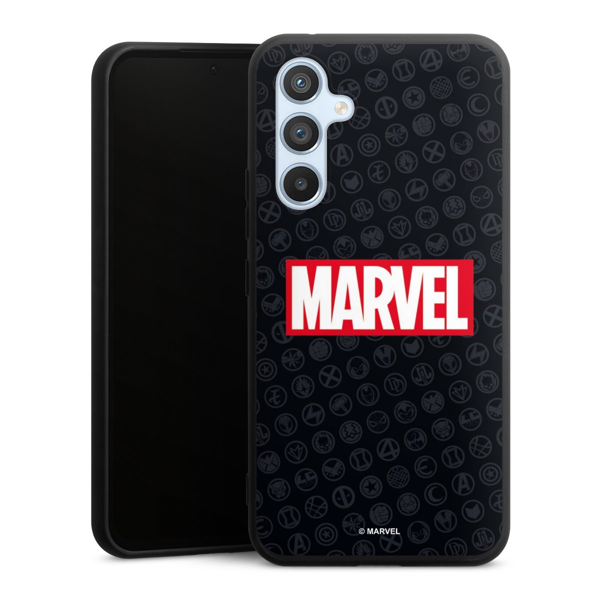 Marvel Logo Black Red 