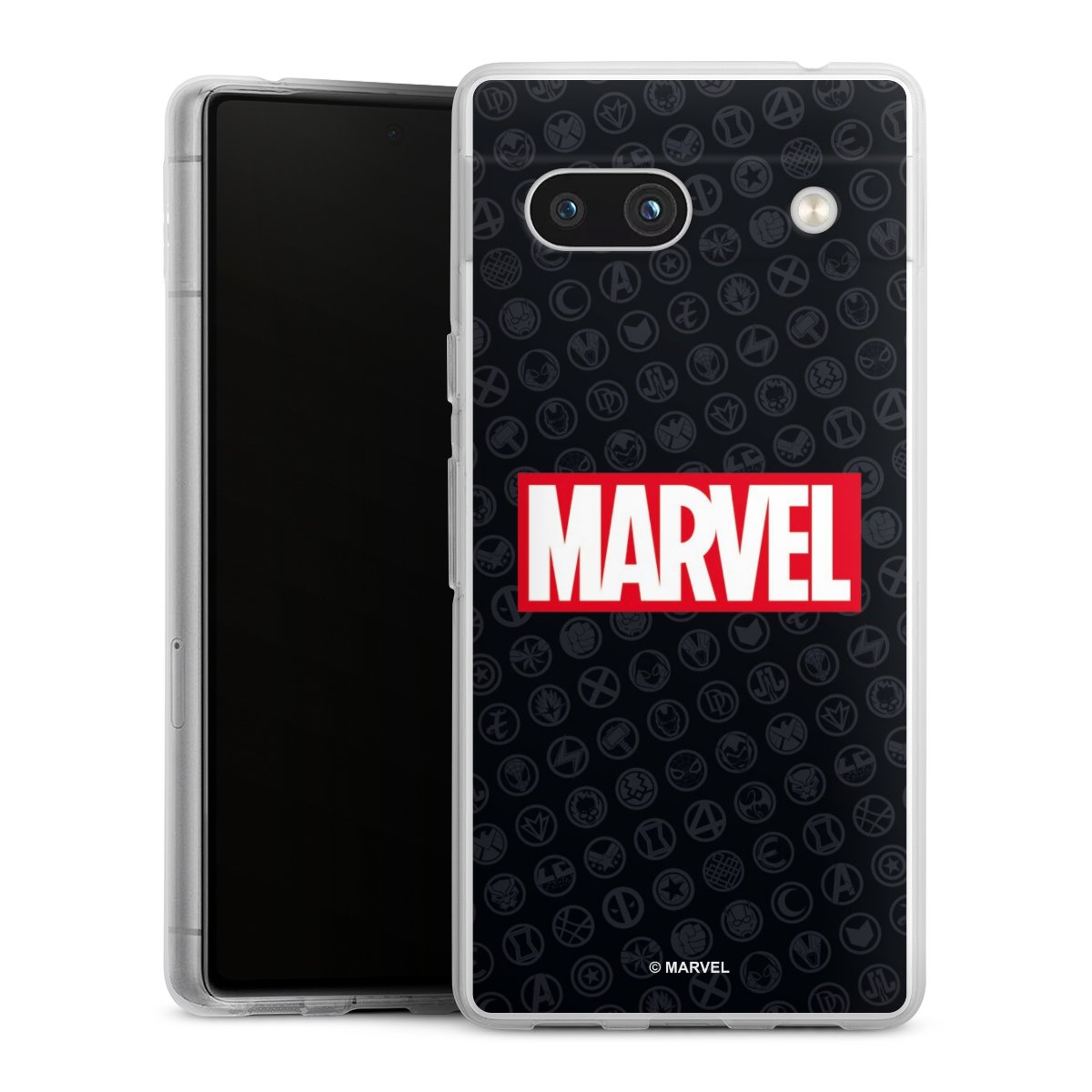 Marvel Logo Black Red 