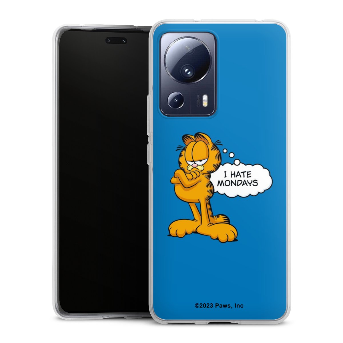 Garfield Je déteste les lundis Bleu