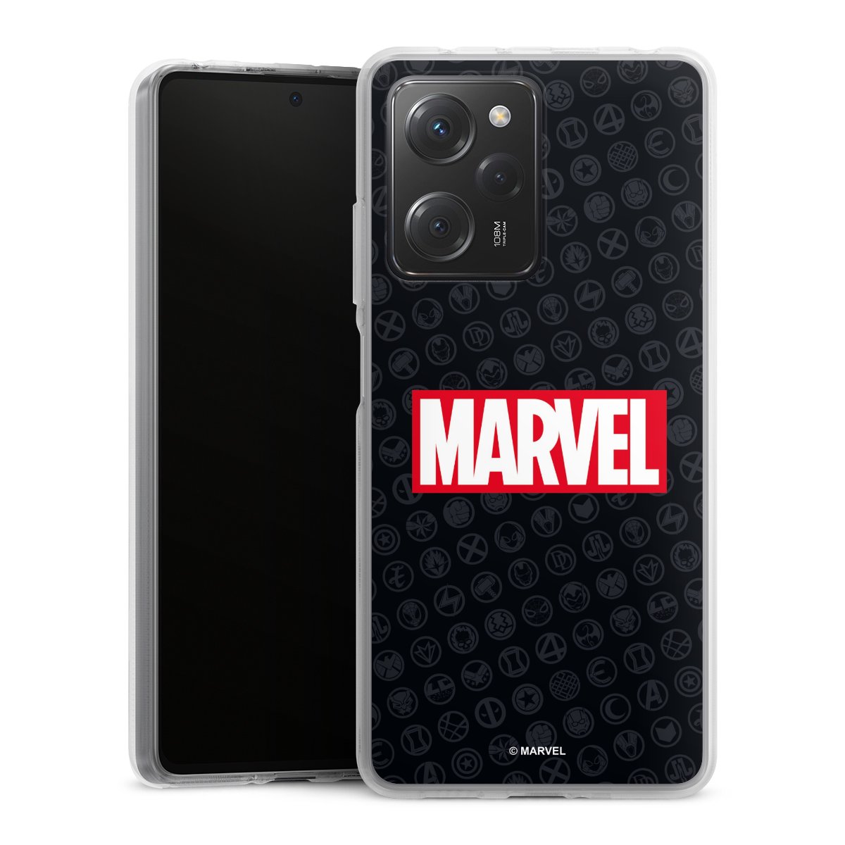 Marvel Logo Black Red 