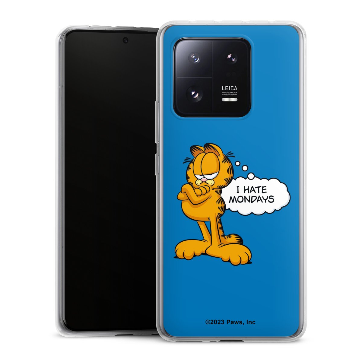 Garfield Ik haat maandagen blauw