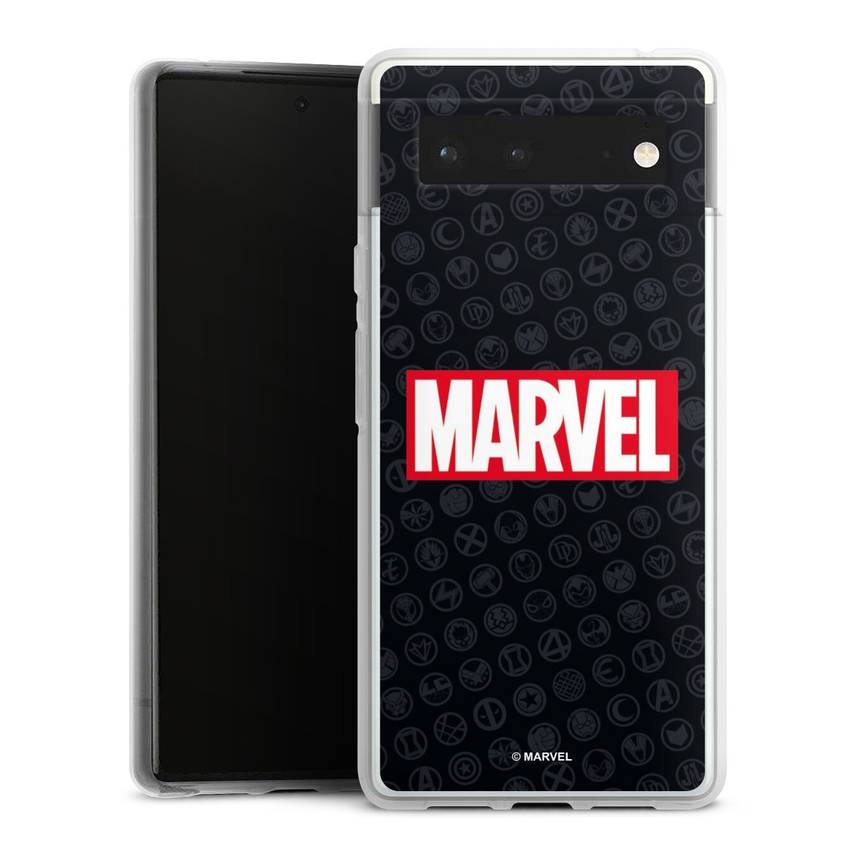 Marvel Logo Black Red 