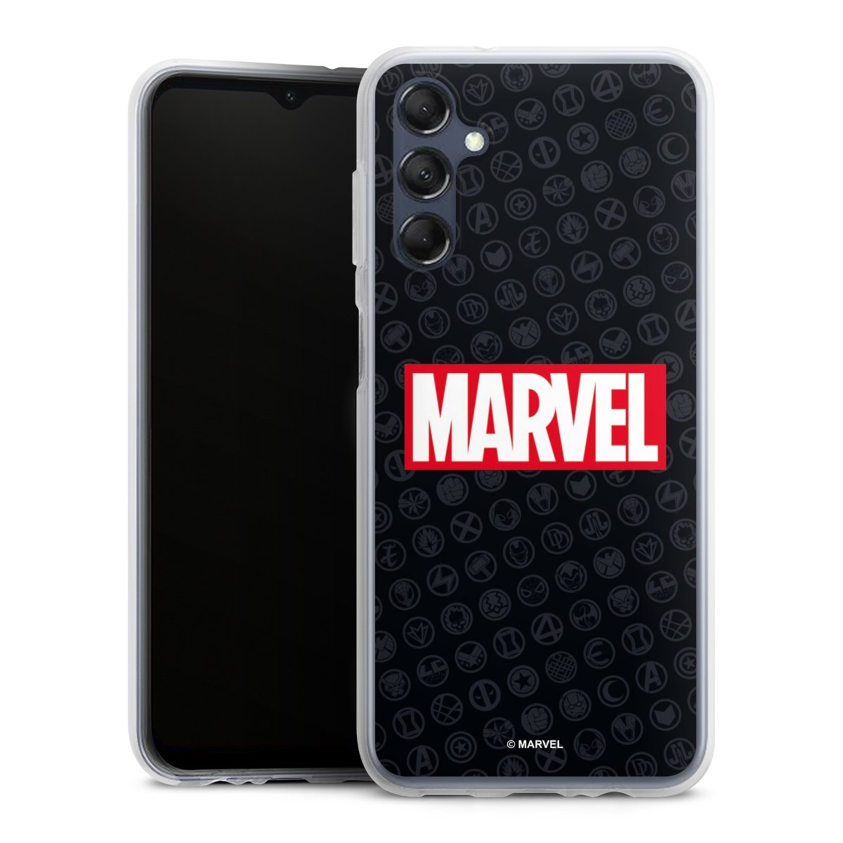 Marvel Logo Black Red 