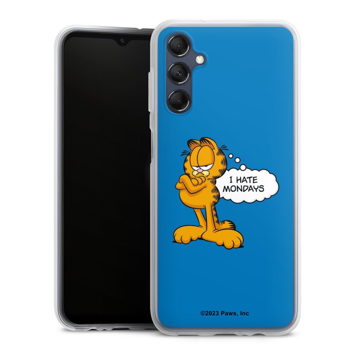 Garfield Ik haat maandagen blauw