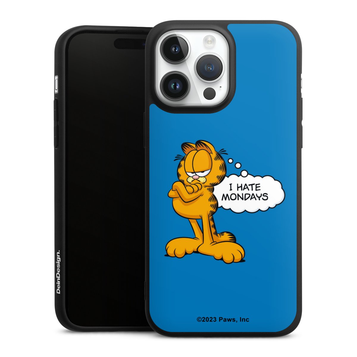 Garfield Ik haat maandagen blauw