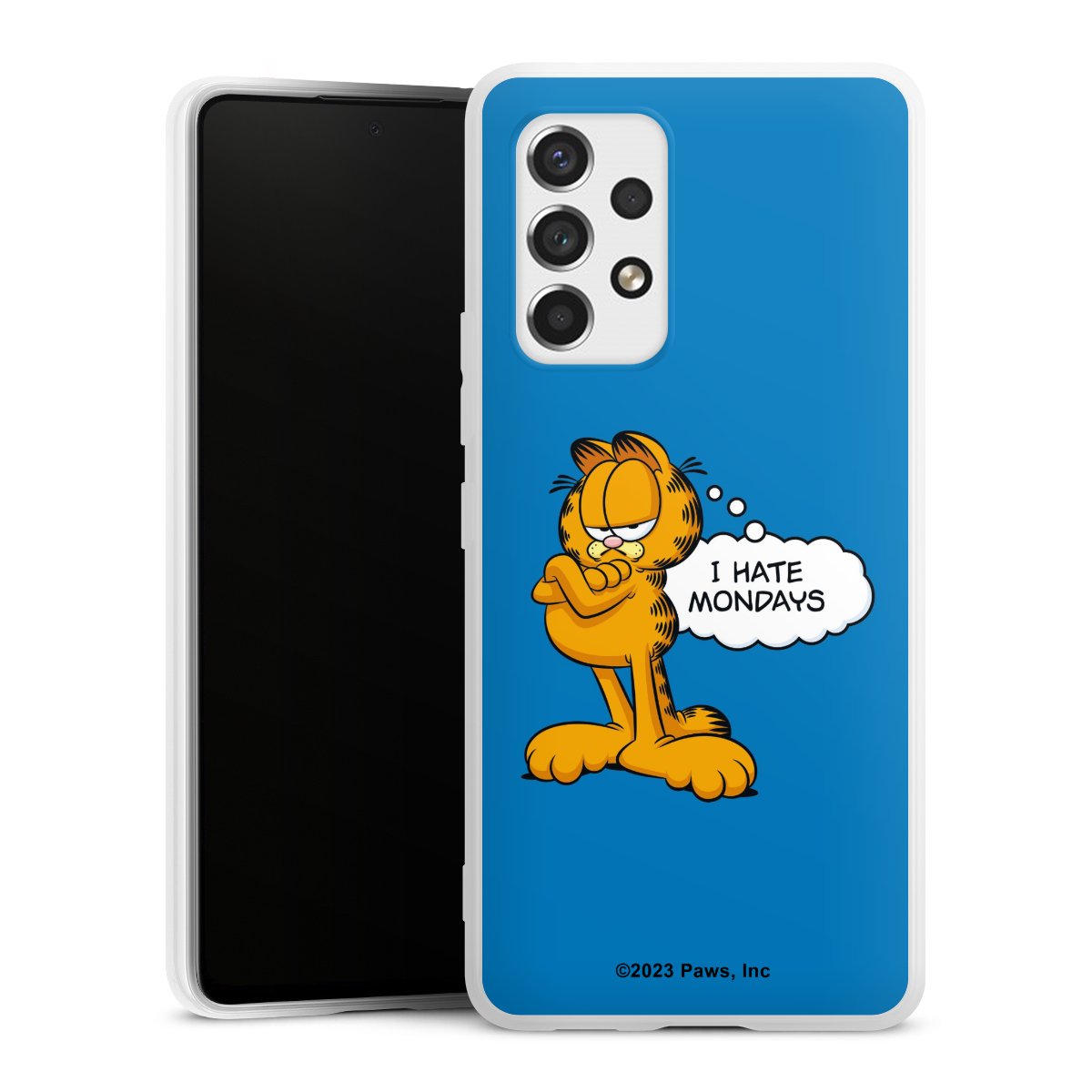 Garfield Ik haat maandagen blauw