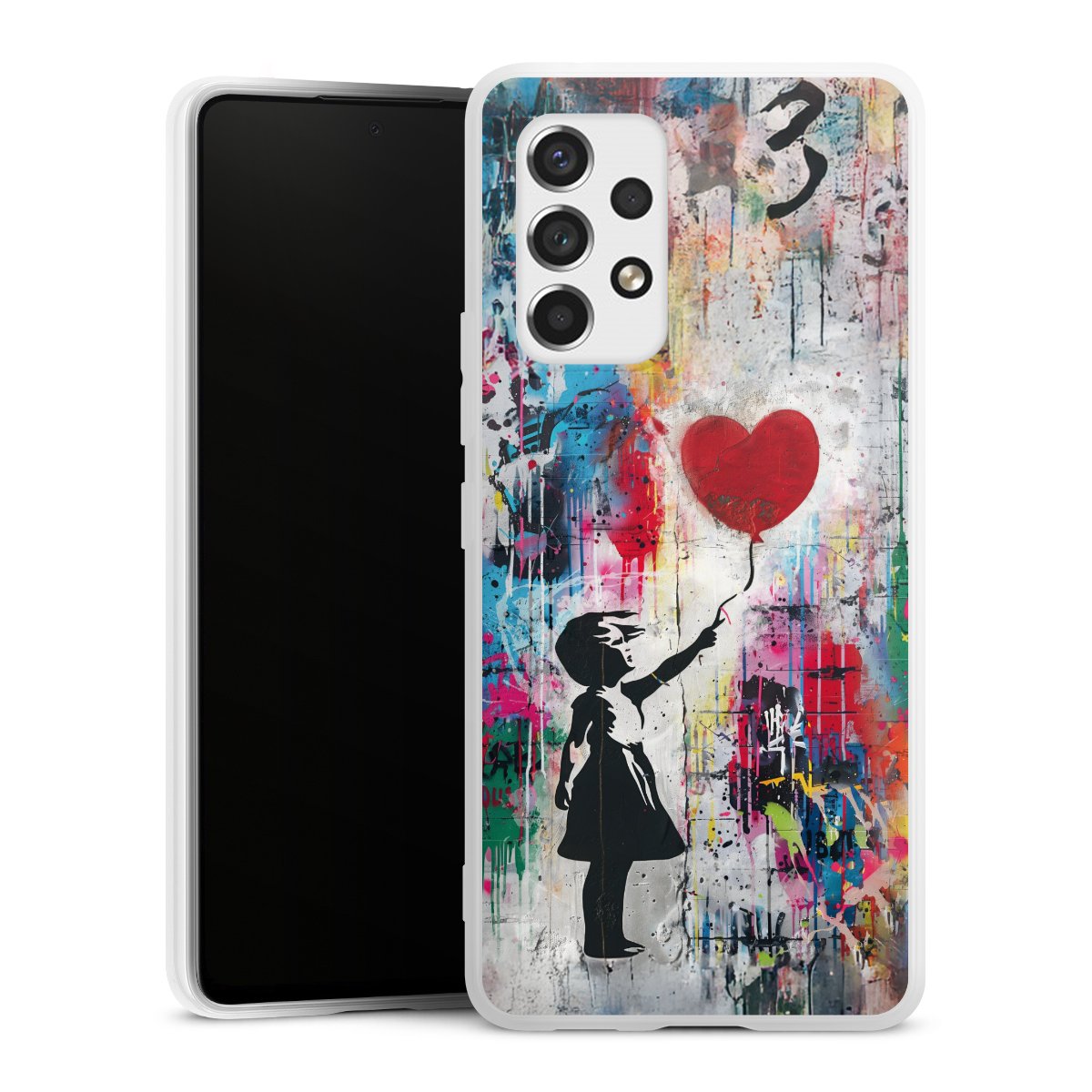 Balloon Girl Colorful