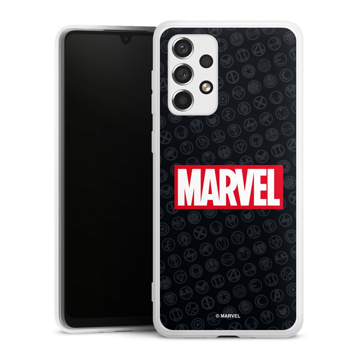 Marvel Logo Black Red 