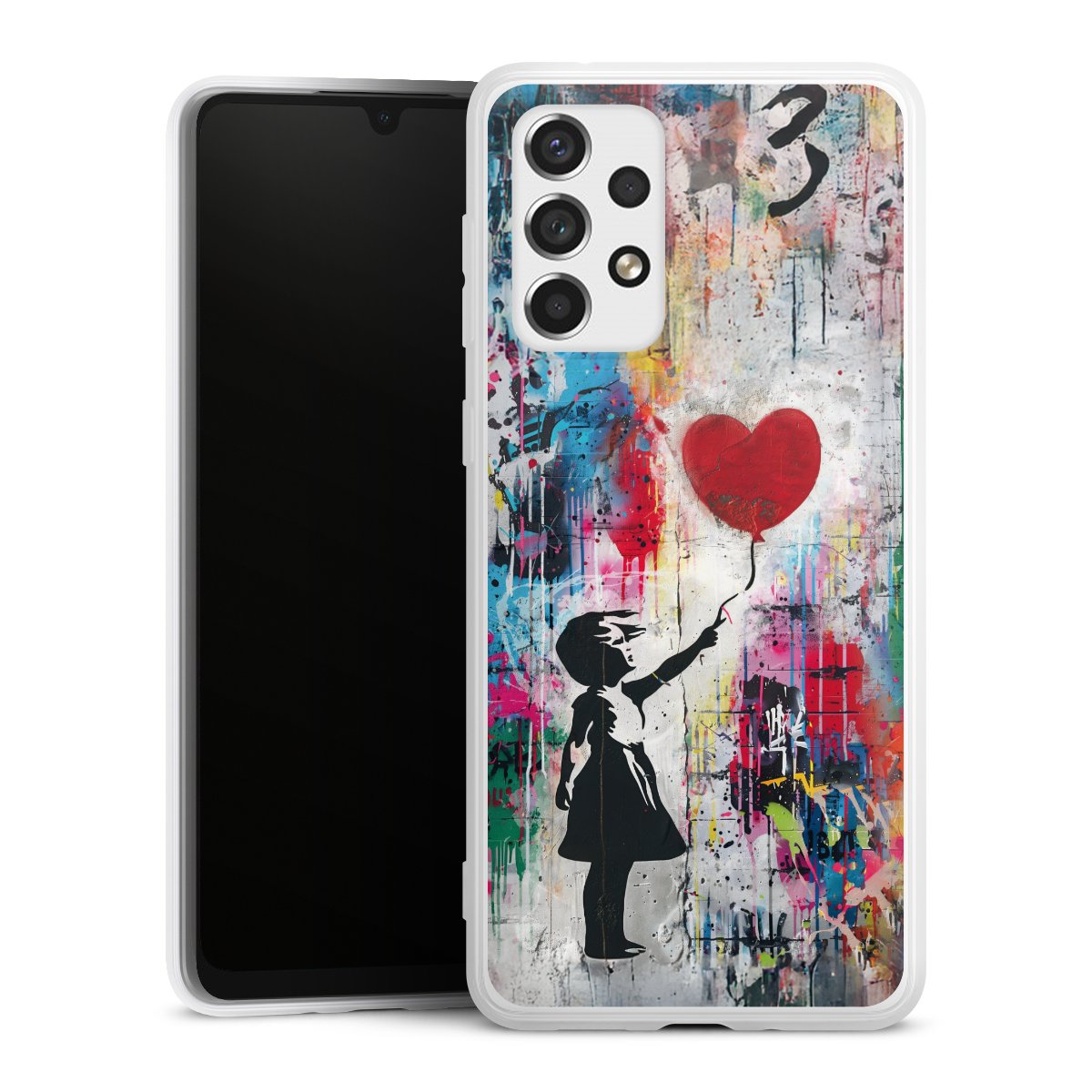 Balloon Girl Colorful