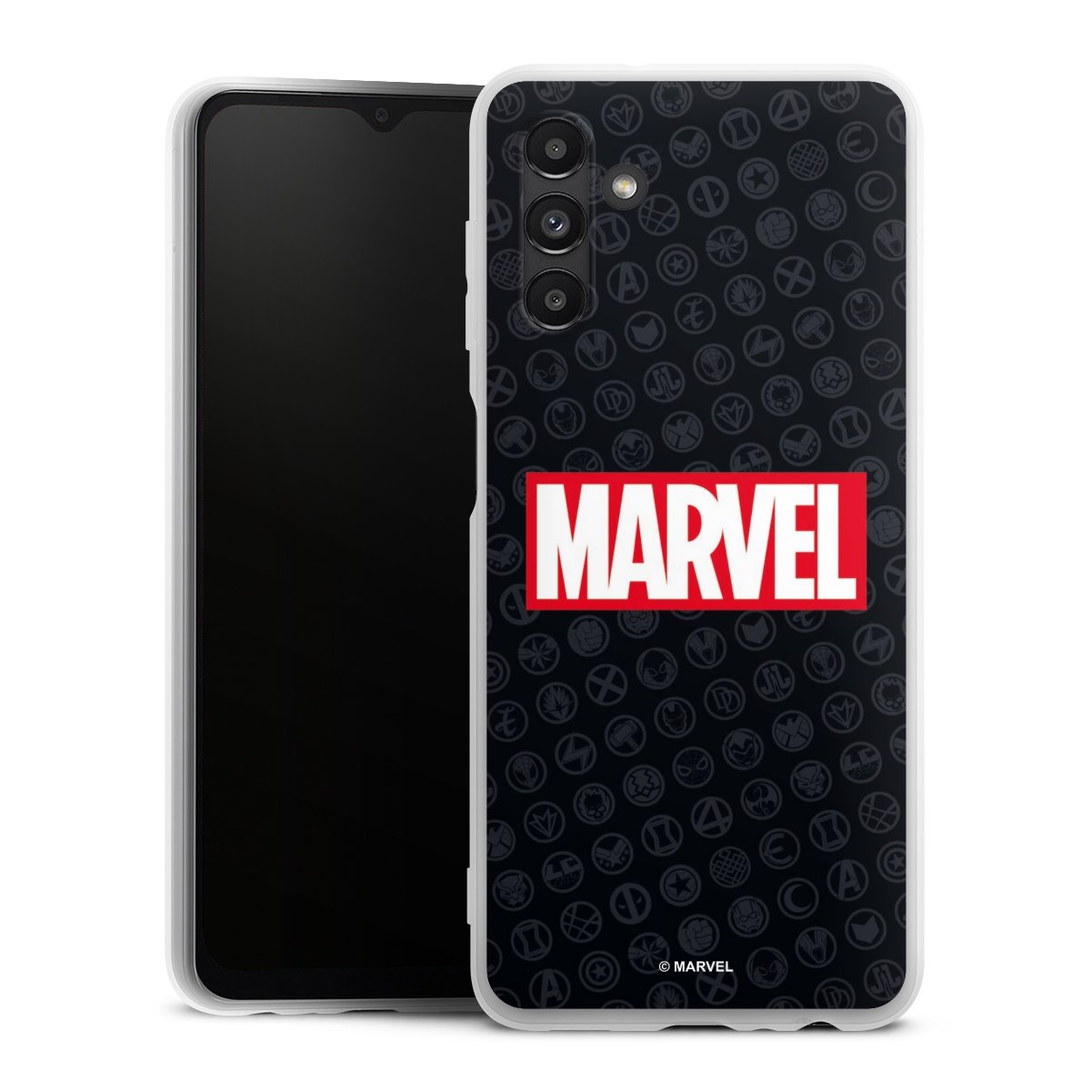 Marvel Logo Black Red 