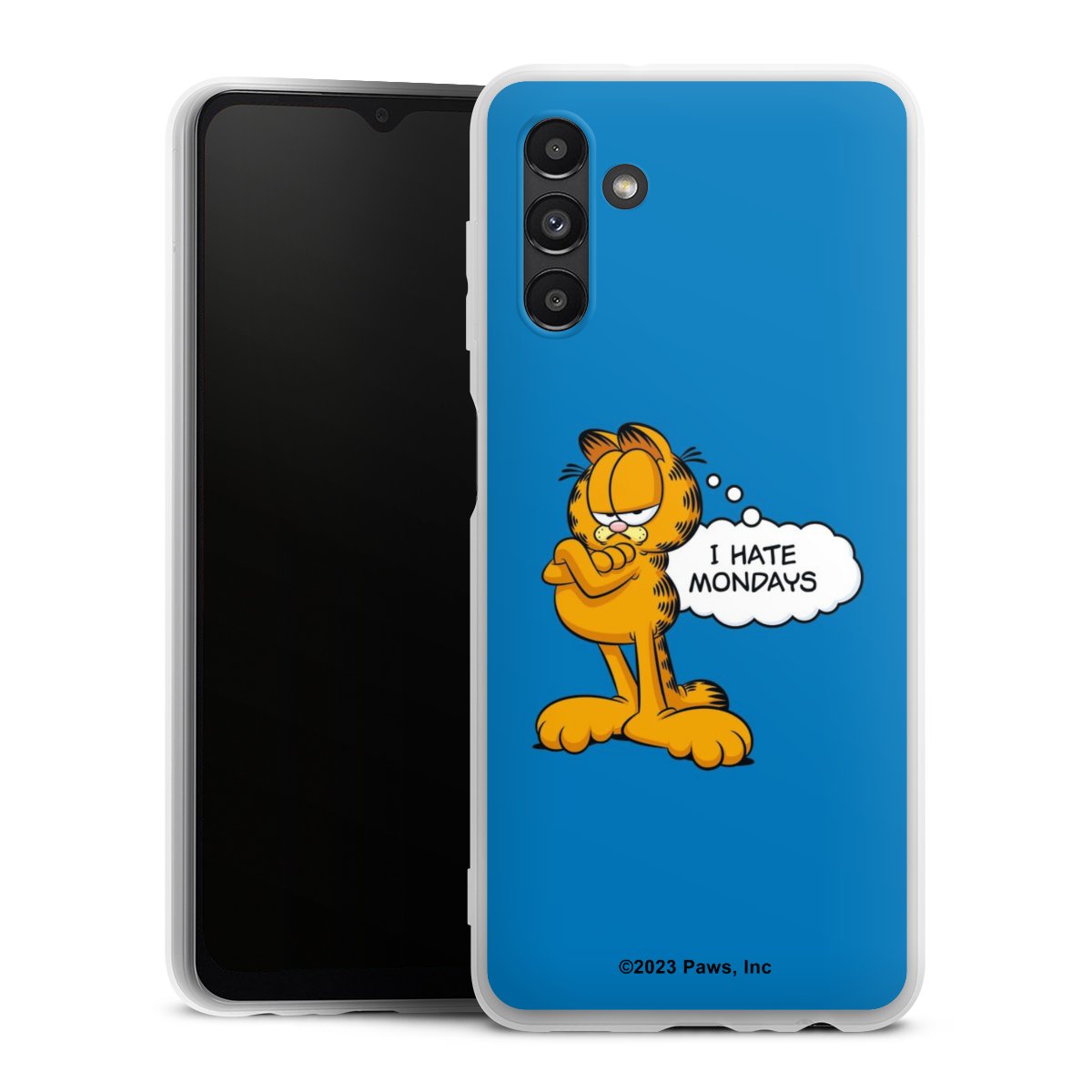 Garfield Ik haat maandagen blauw