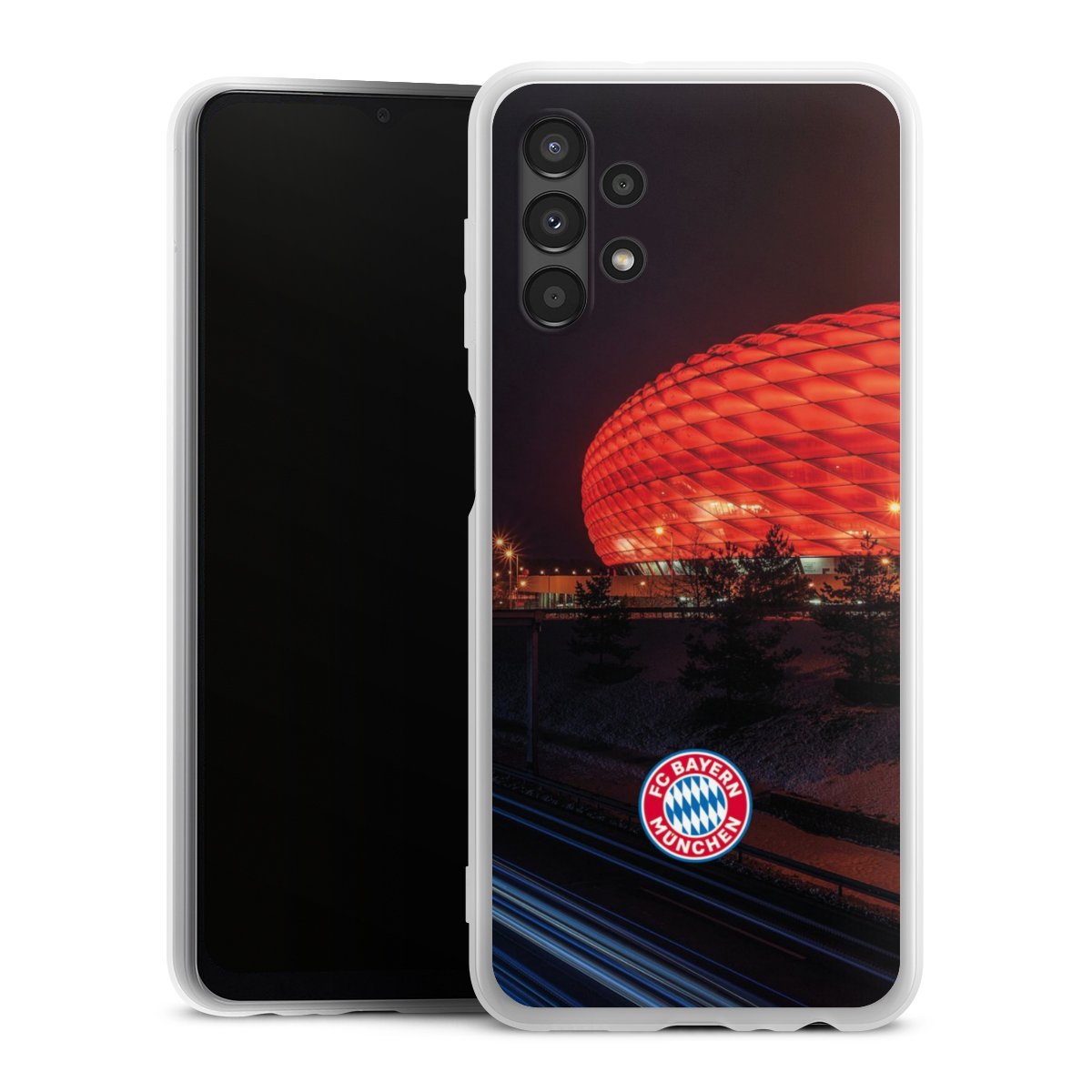 Allianz Arena bei Nacht FCB