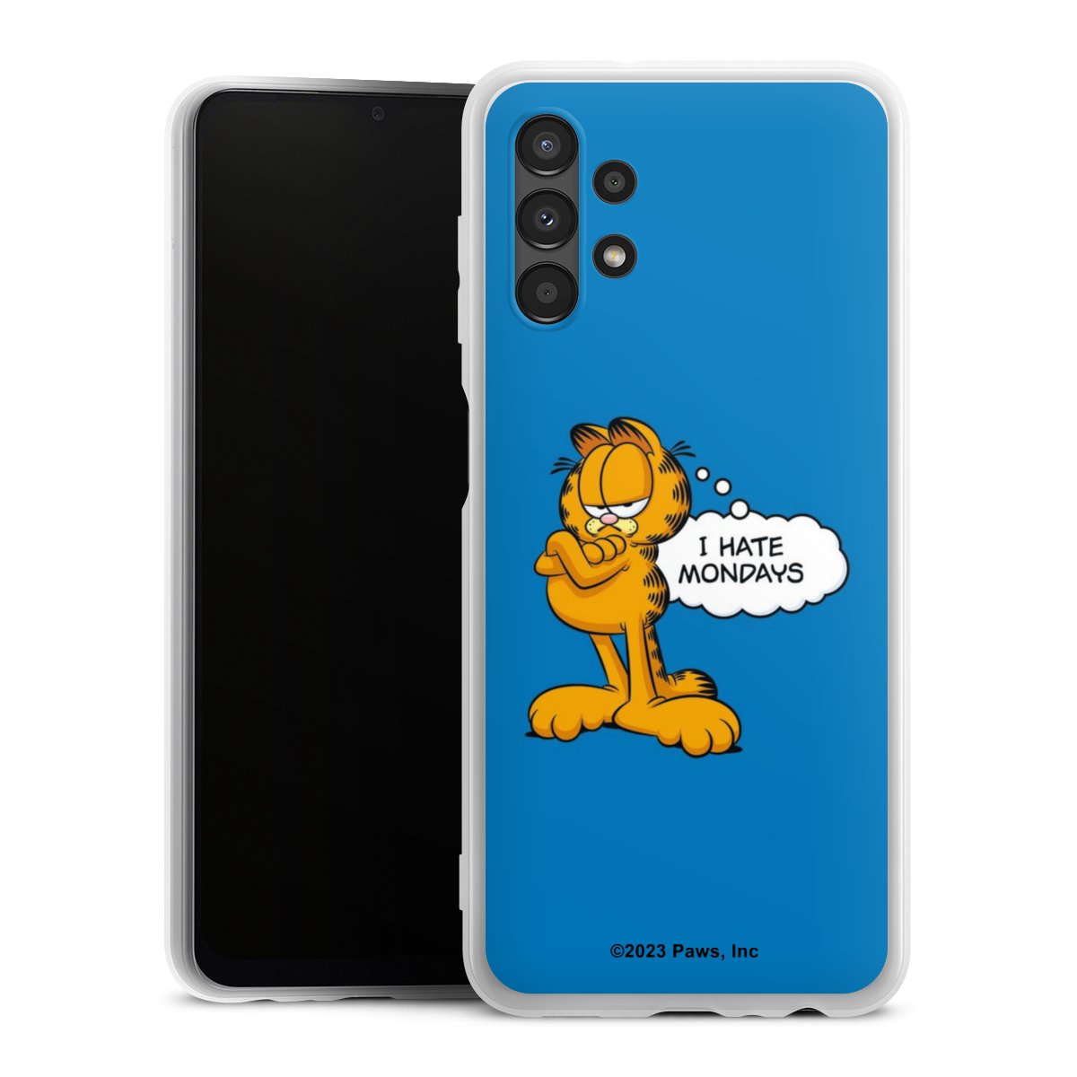 Garfield Ik haat maandagen blauw