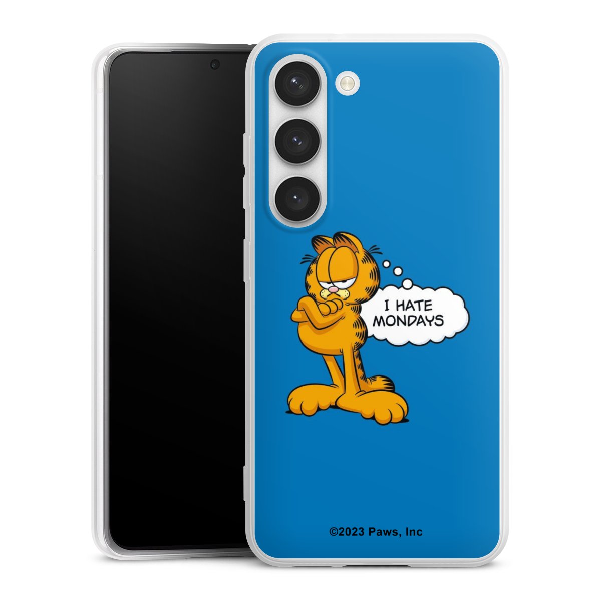 Garfield Je déteste les lundis Bleu