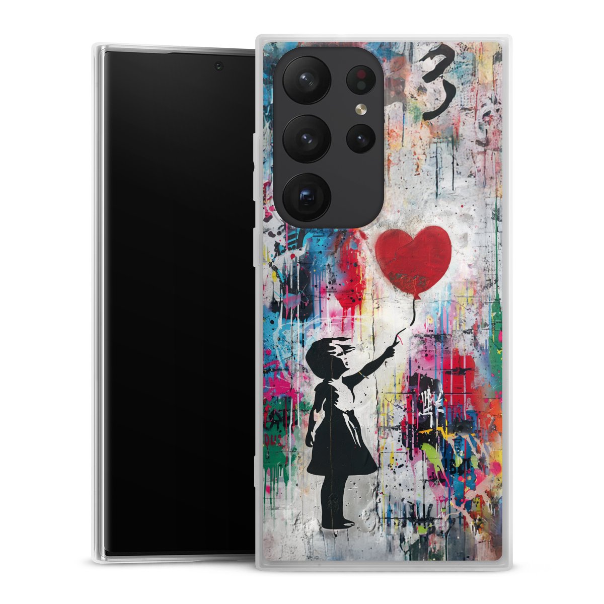 Balloon Girl Colorful