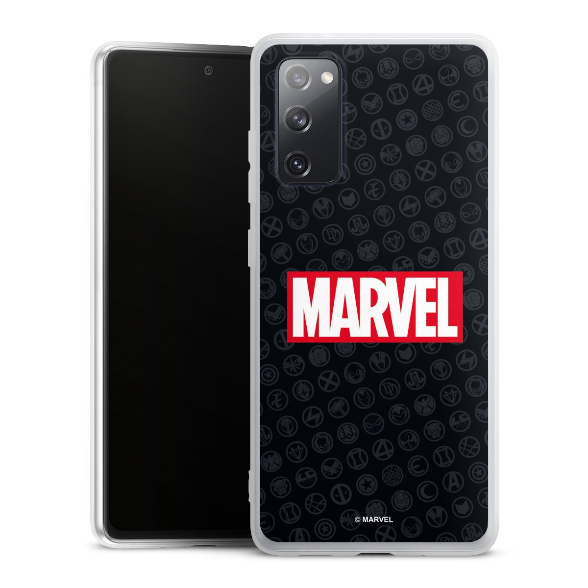 Marvel Logo Black Red 