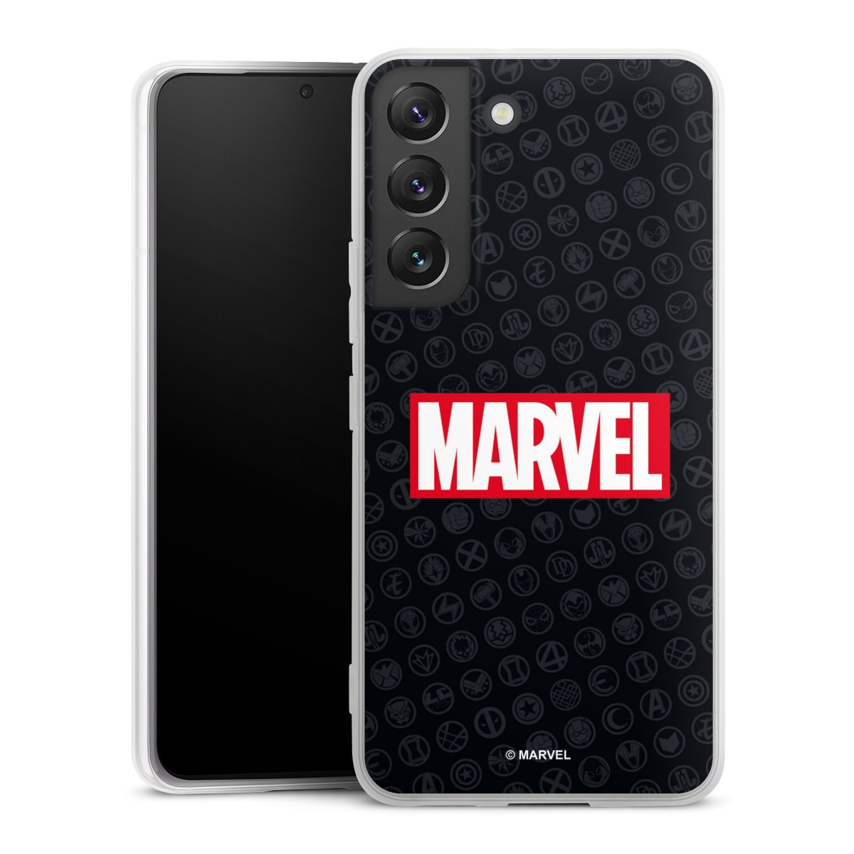 Marvel Logo Black Red 