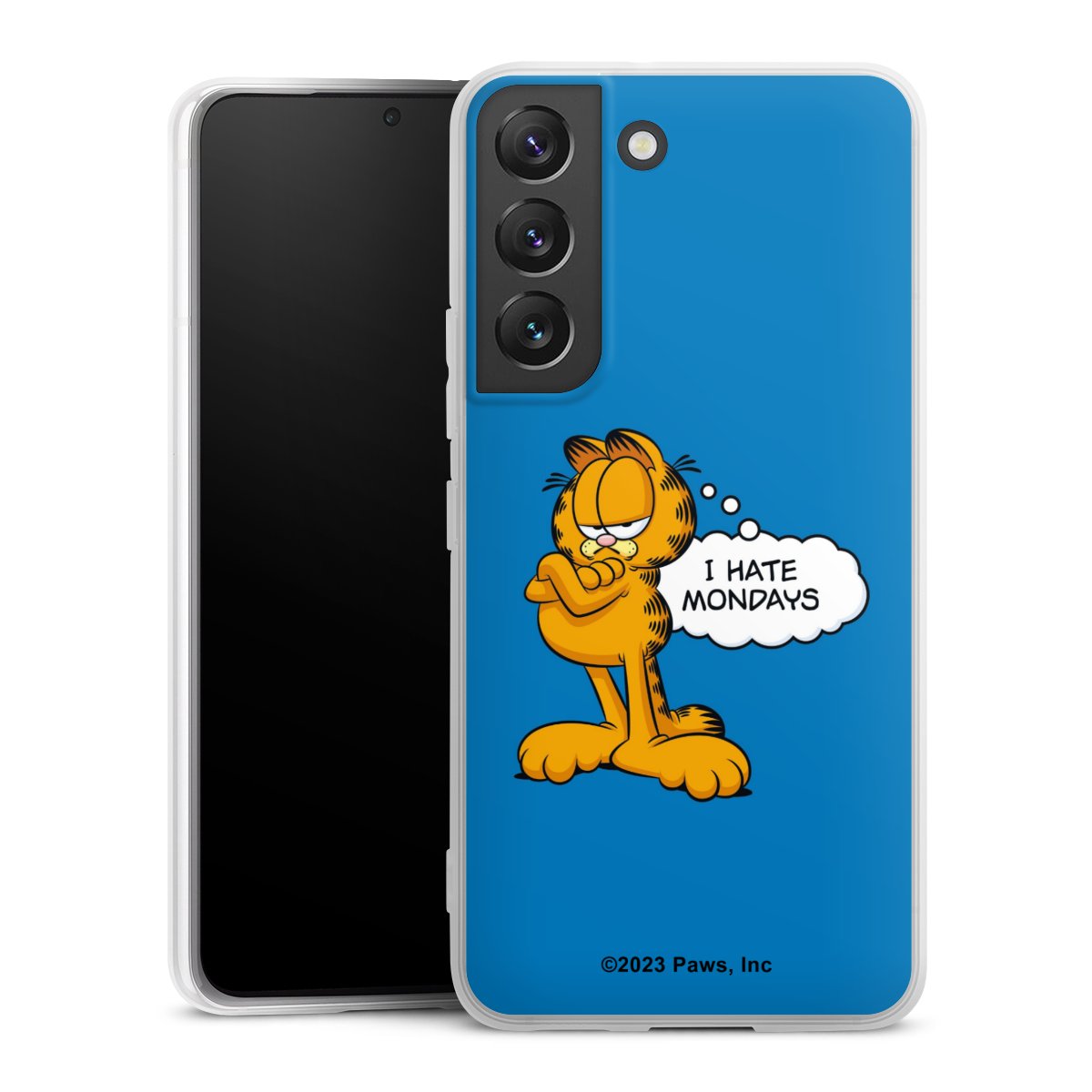 Garfield Ik haat maandagen blauw