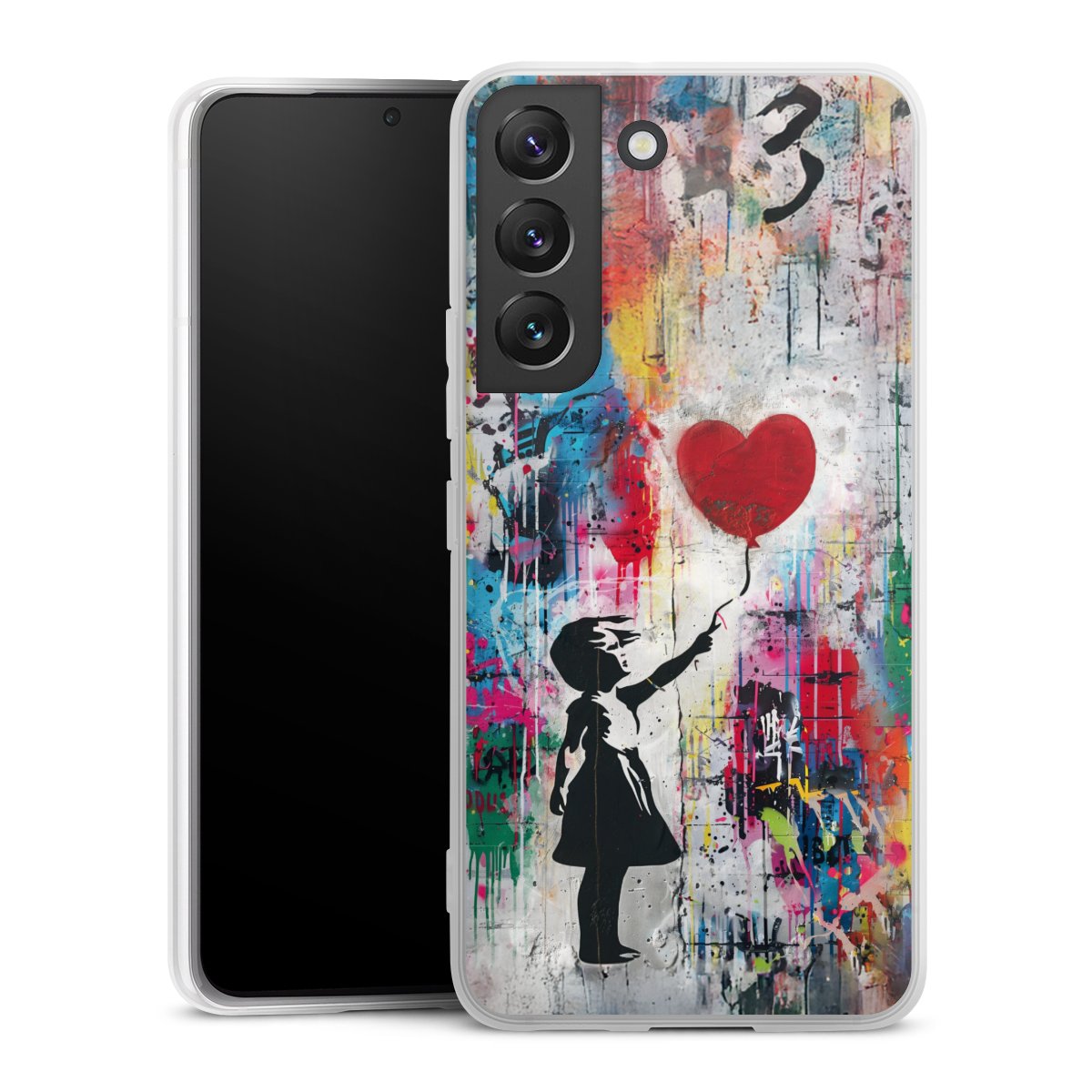 Balloon Girl Colorful