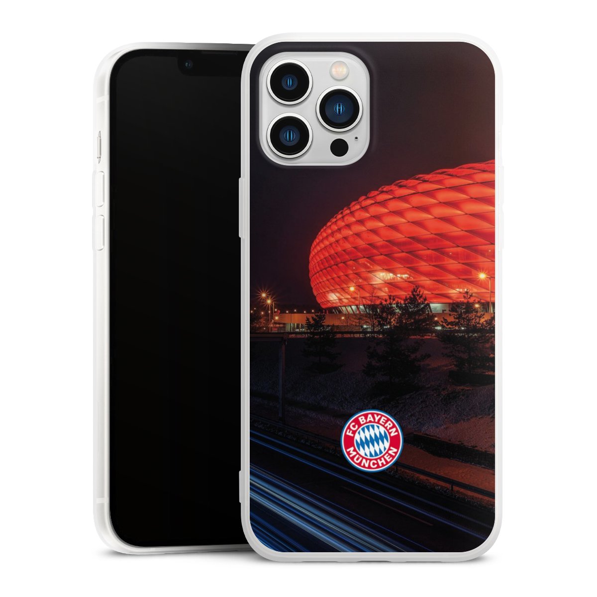 Allianz Arena bei Nacht FCB