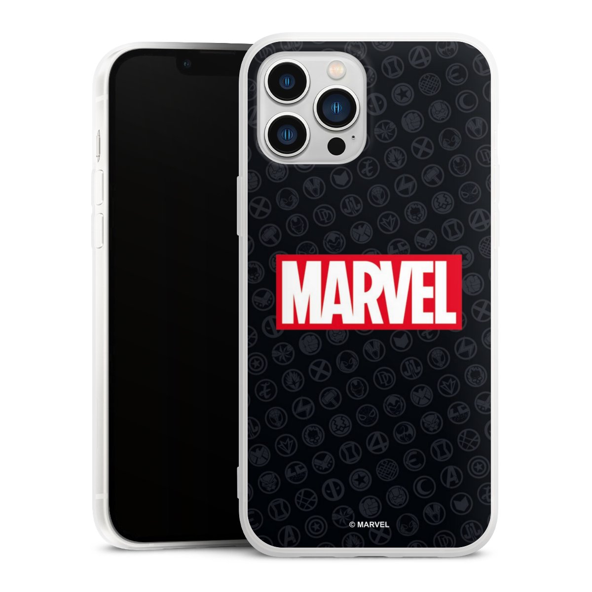 Marvel Logo Black Red 