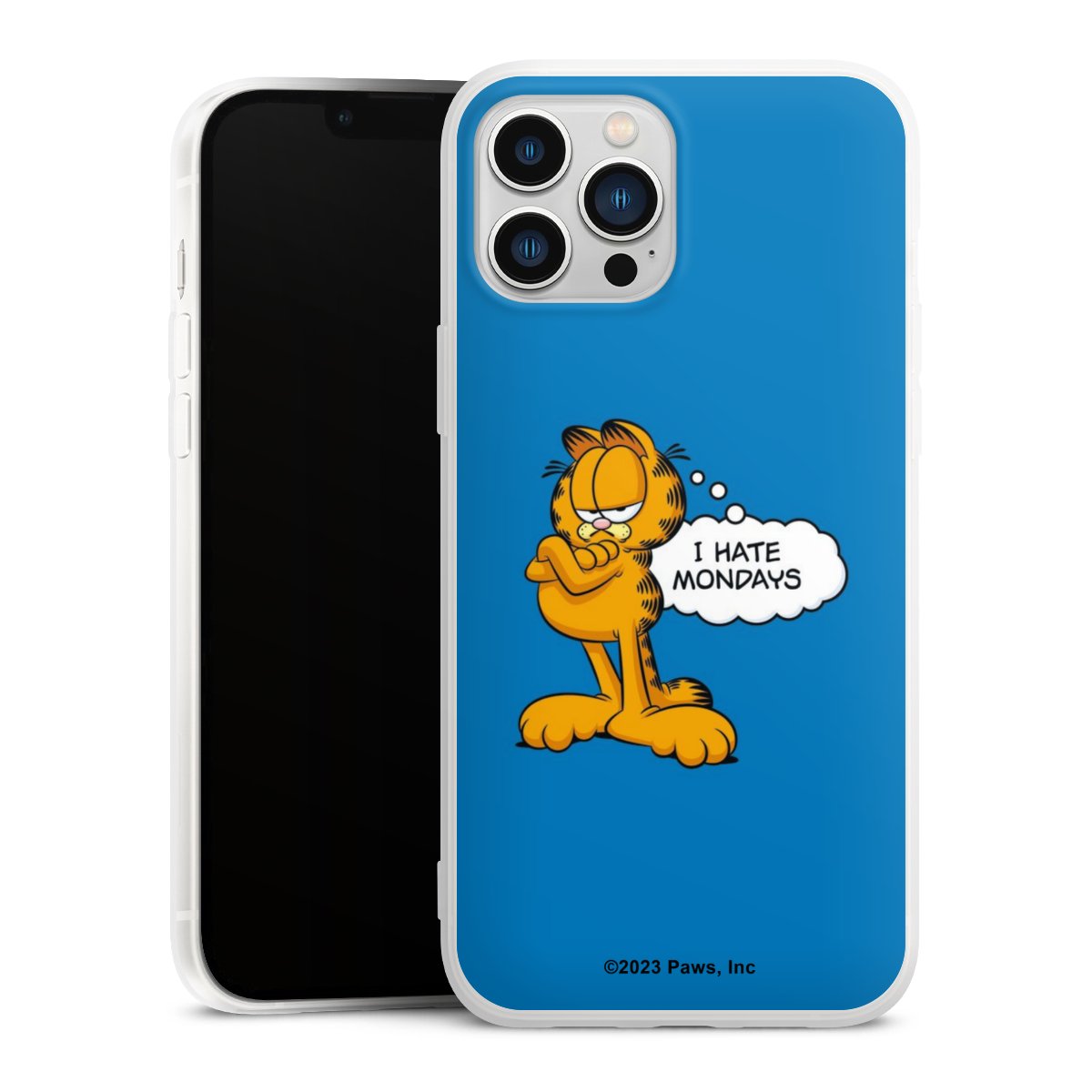 Garfield Ik haat maandagen blauw