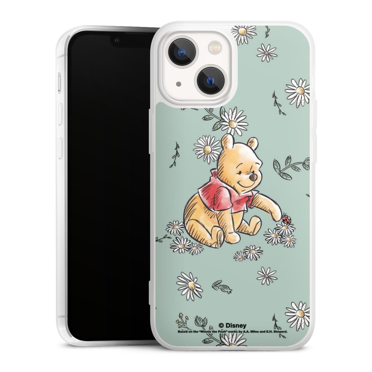 Winnie Puuh Gänseblümchen und Käfer Liebe