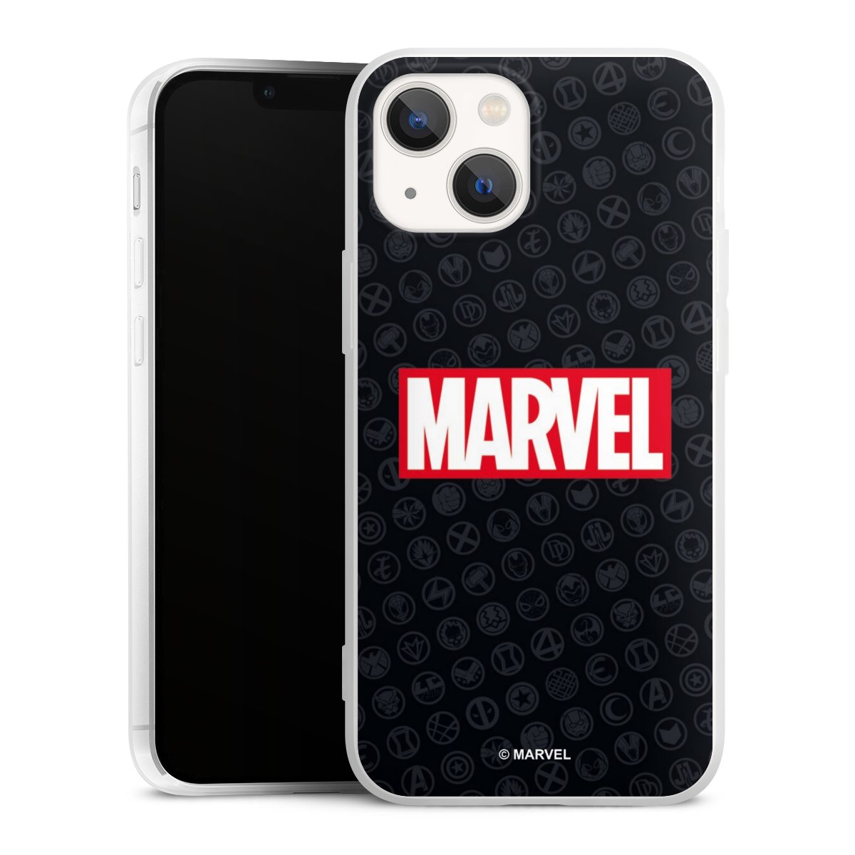 Marvel Logo Black Red 