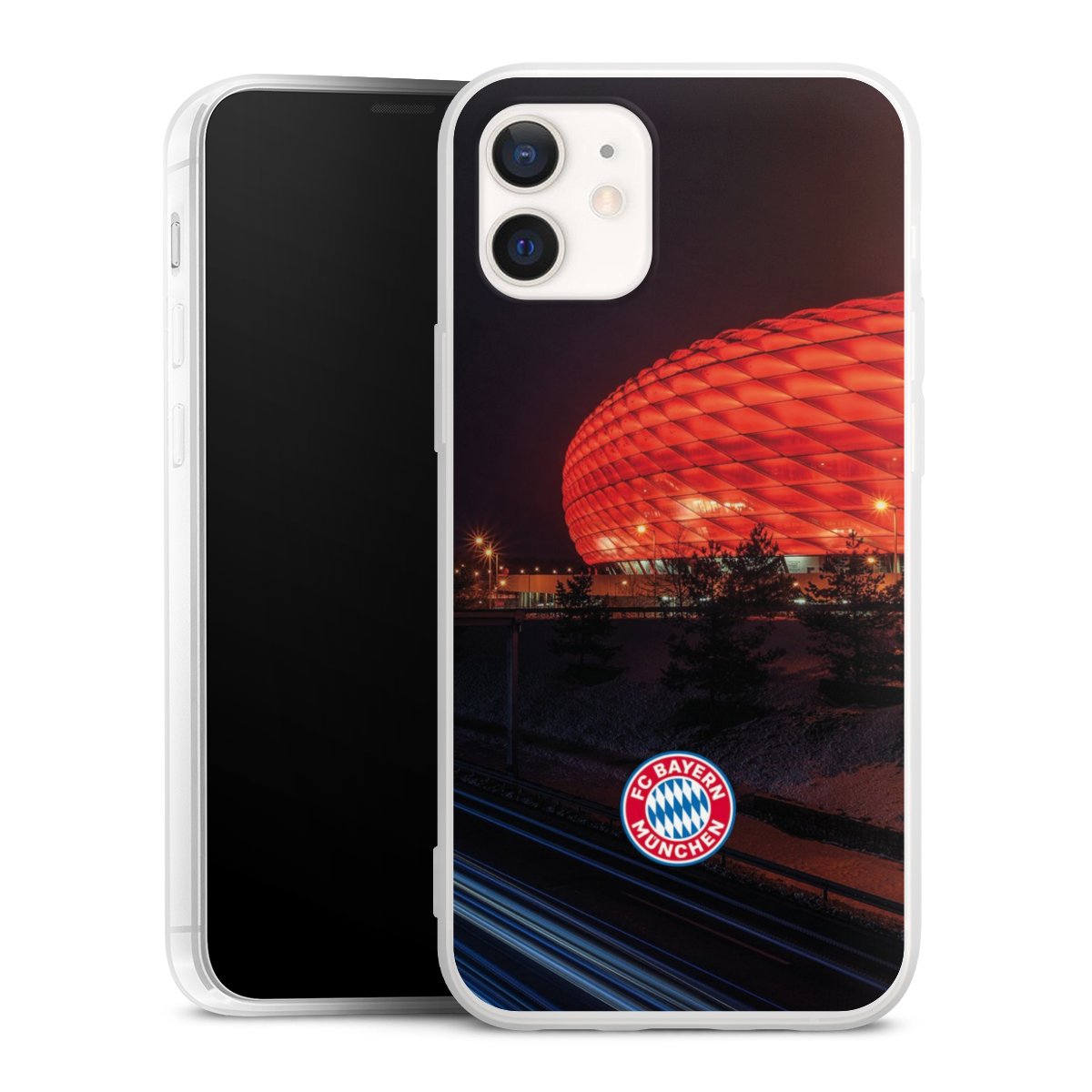 Allianz Arena bei Nacht FCB