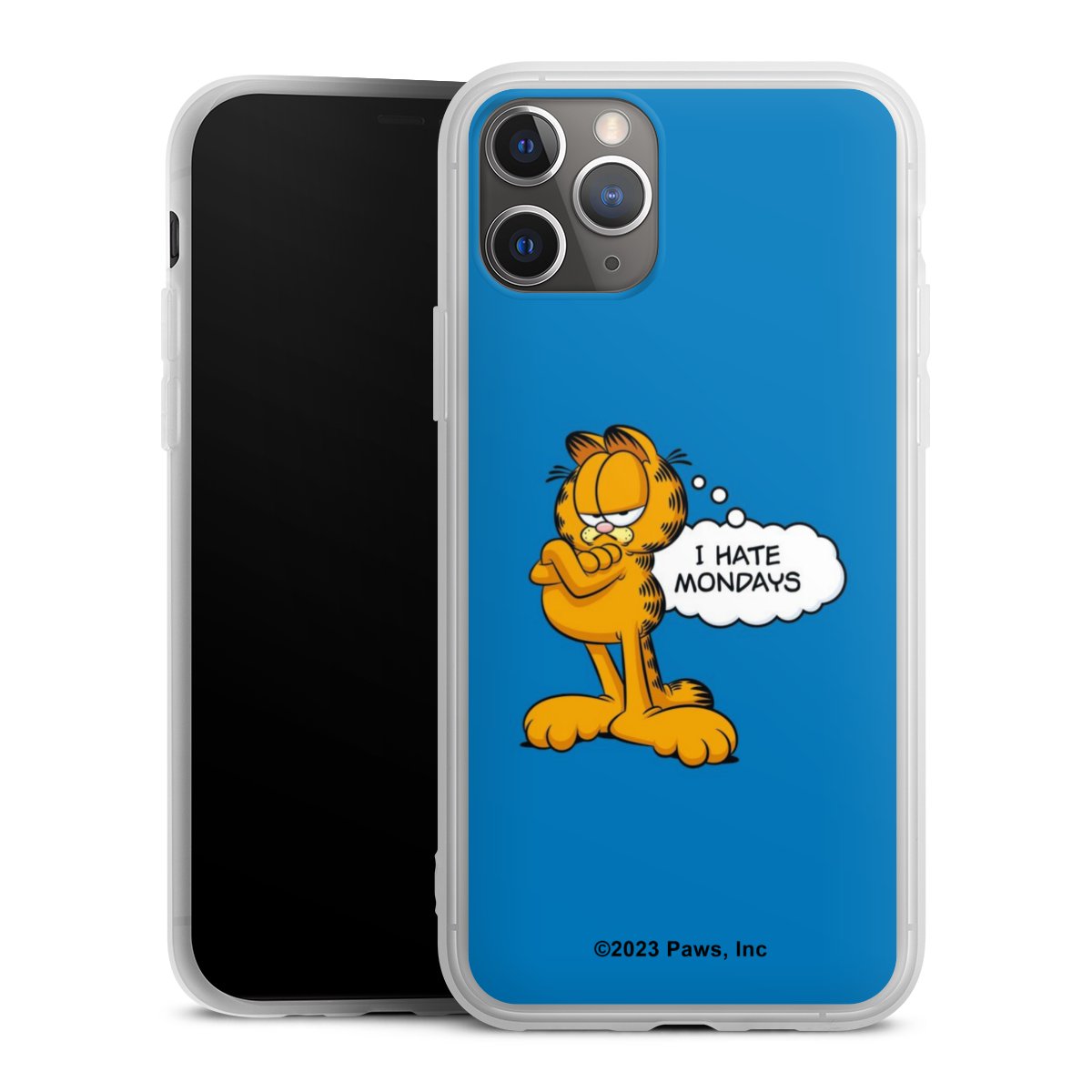 Garfield Ik haat maandagen blauw