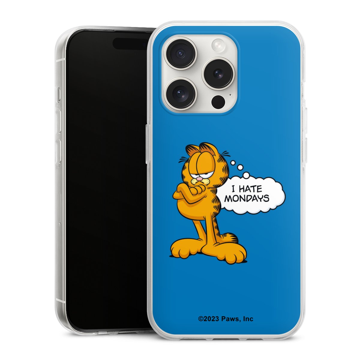 Garfield Je déteste les lundis Bleu