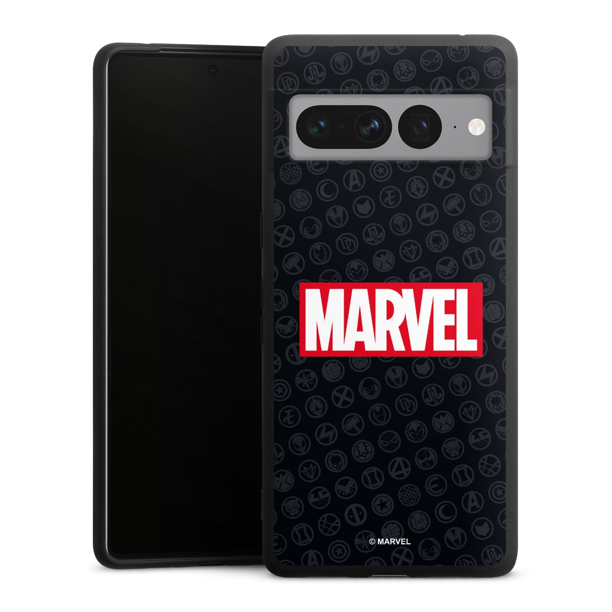 Marvel Logo Black Red 