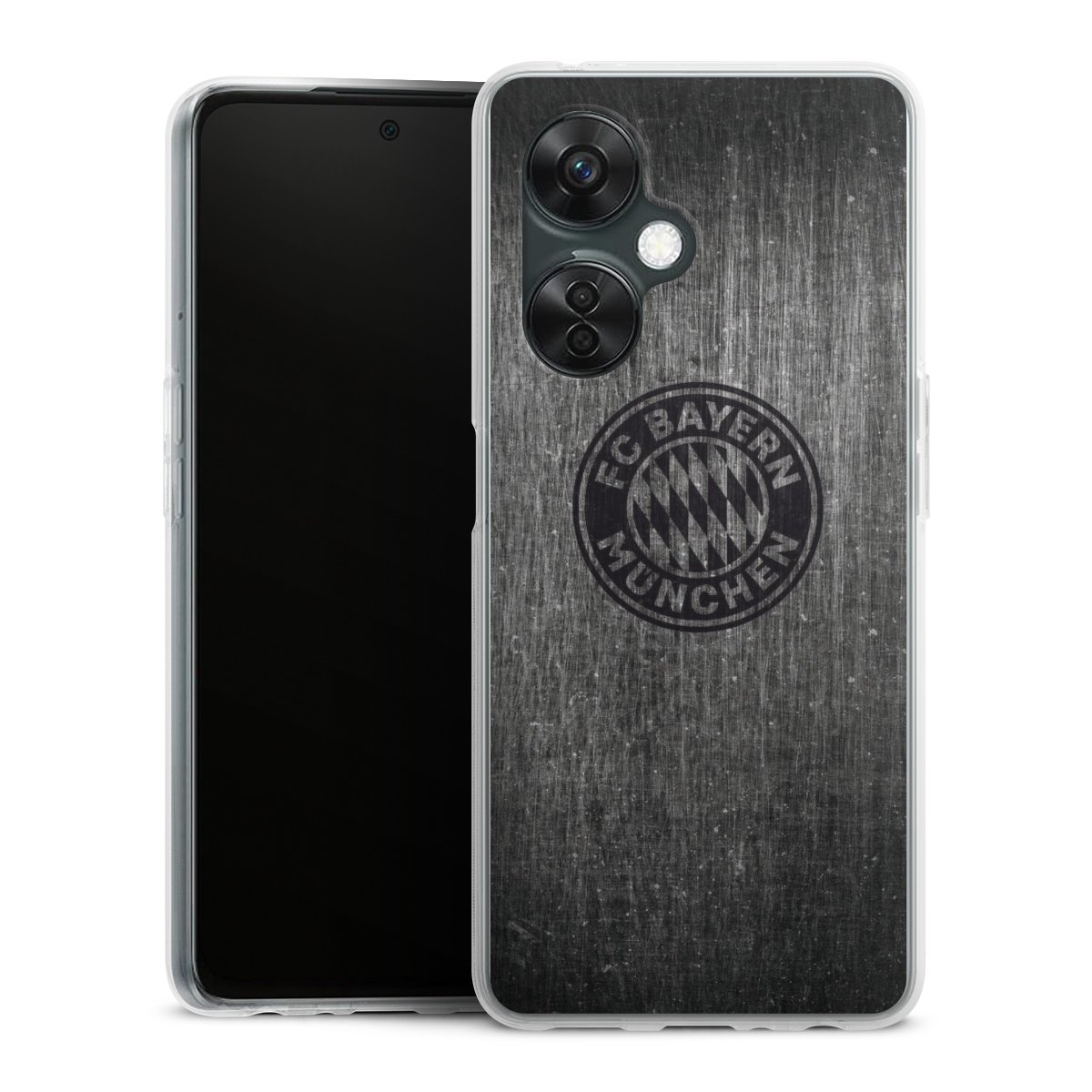 Metalllook FCB Logo einfarbig