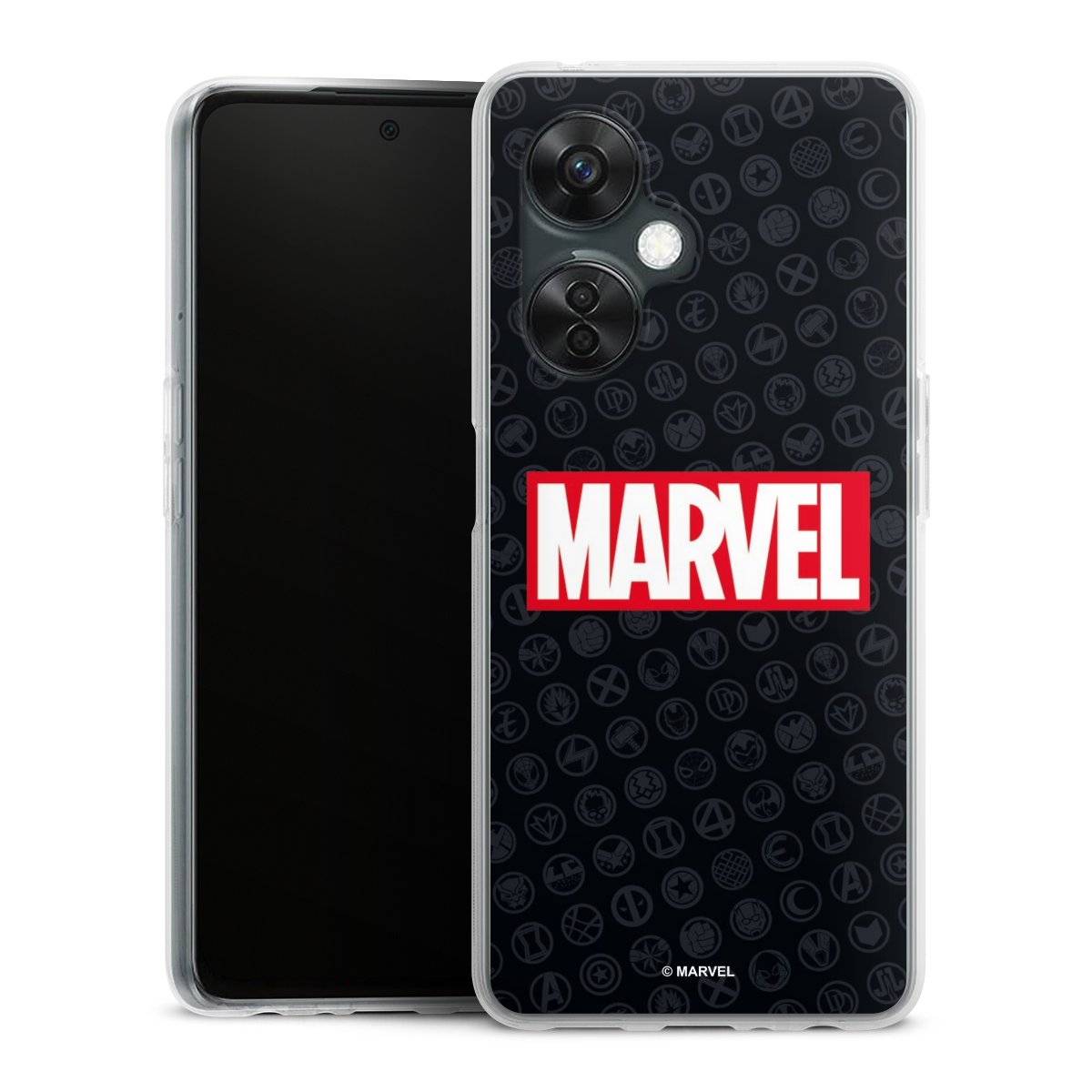 Marvel Logo Black Red 