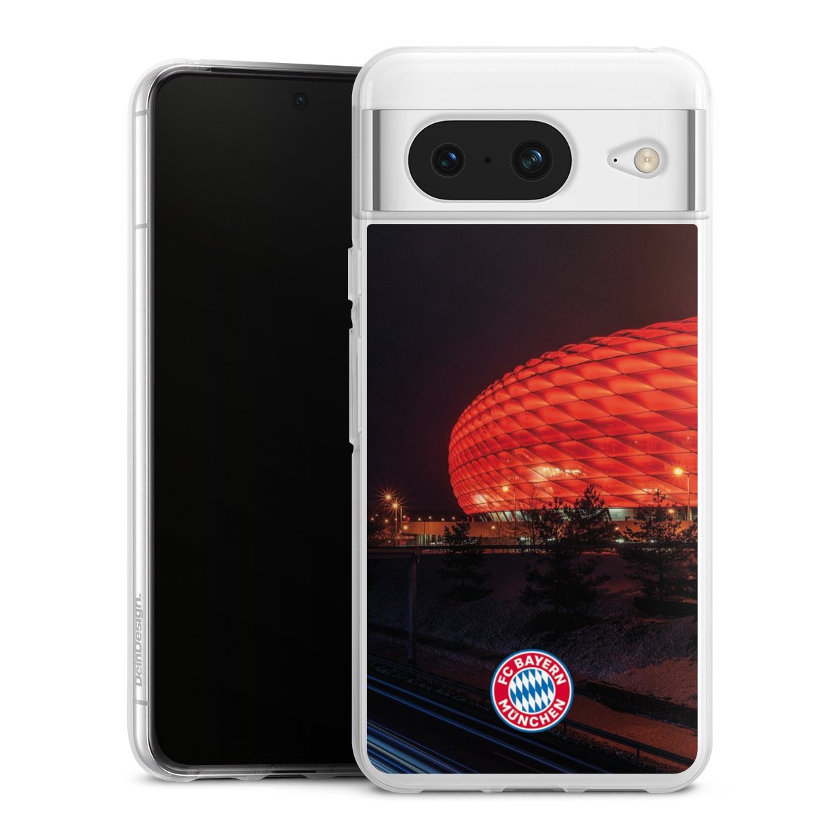 Allianz Arena bei Nacht FCB