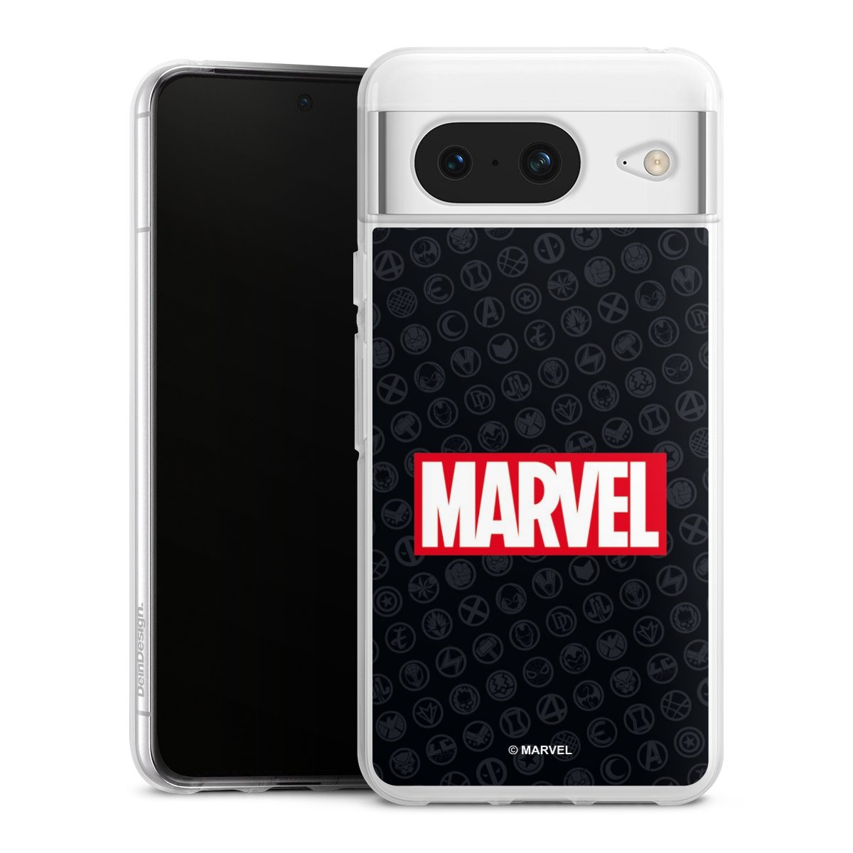 Marvel Logo Black Red 