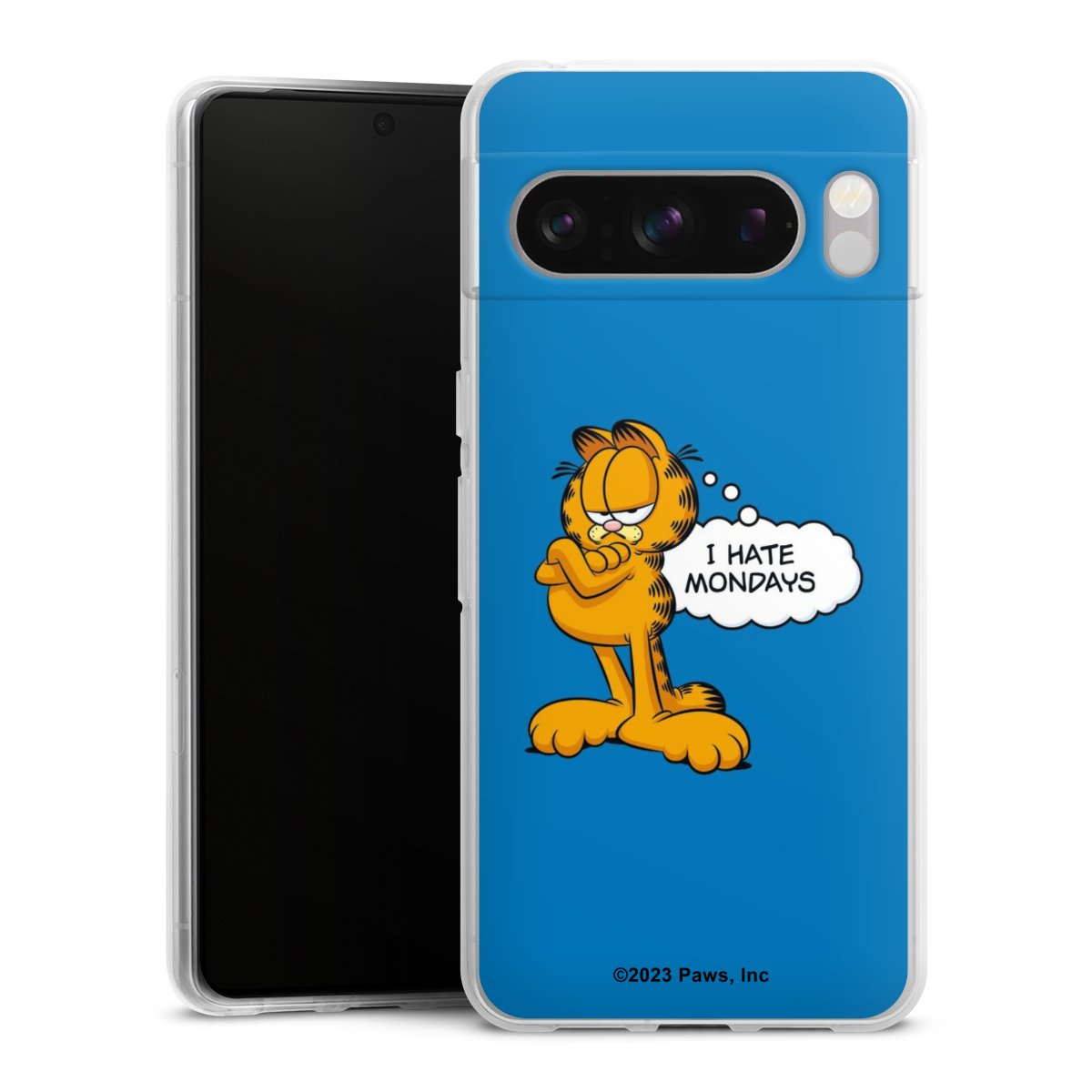 Garfield Ik haat maandagen blauw