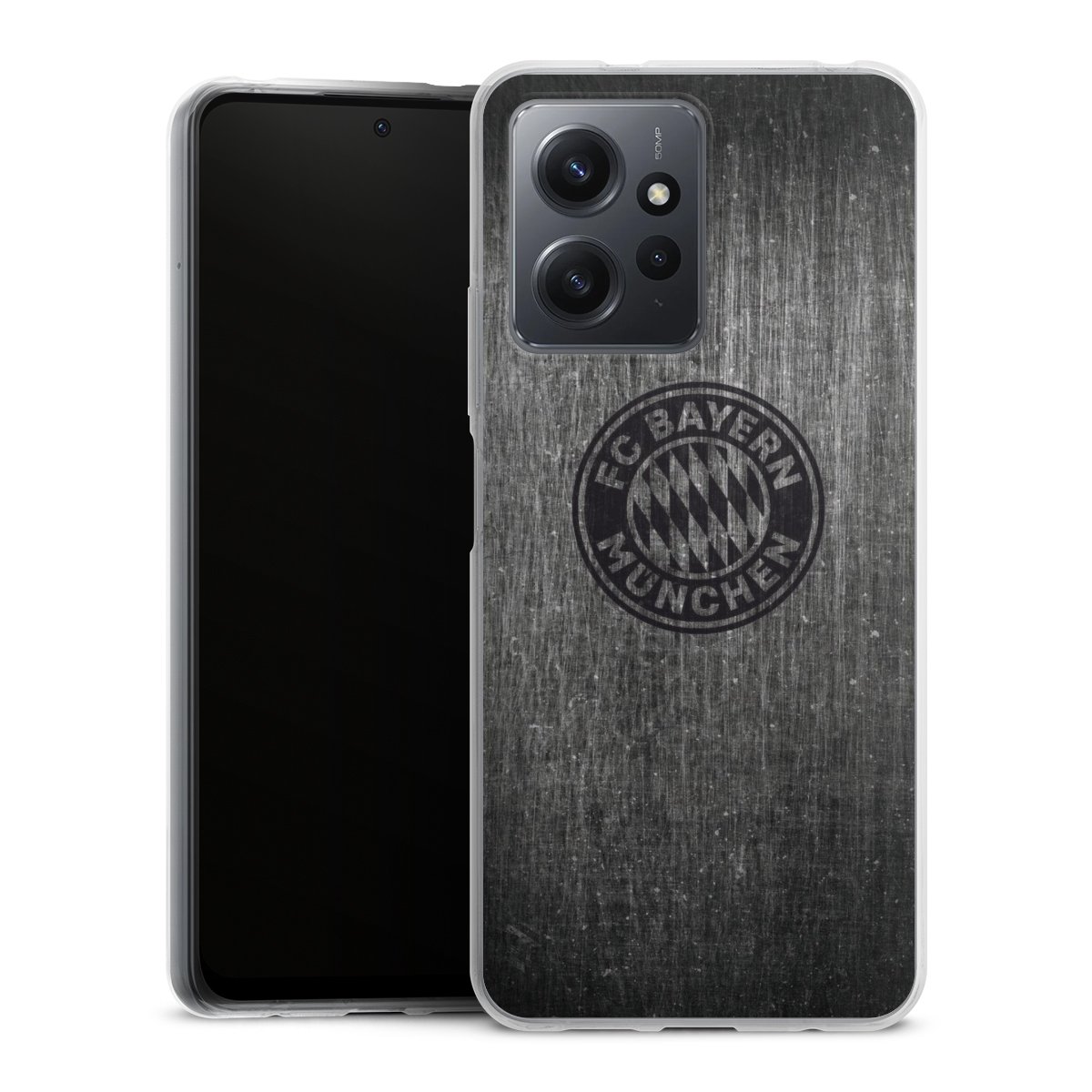 Metalllook FCB Logo einfarbig