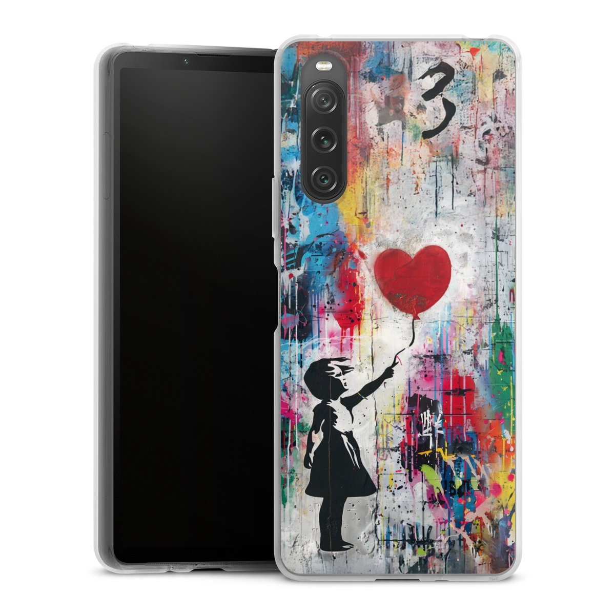 Balloon Girl Colorful
