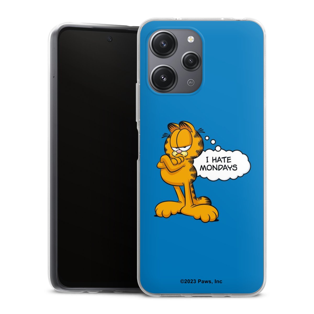 Garfield Je déteste les lundis Bleu