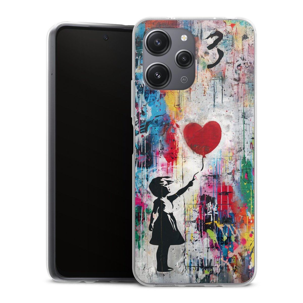 Balloon Girl Colorful